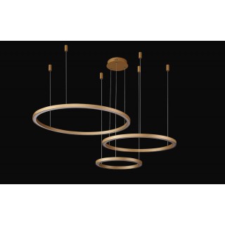 Люстра Crystal Lux FORTUNA SP158W LED D400+600+800 GOLD-foto3