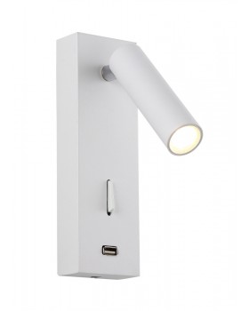 Бра Crystal Lux CLT 210W USB WH-foto2