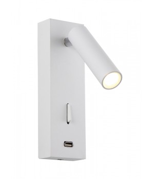 Бра Crystal Lux CLT 210W USB WH-foto2