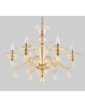 Люстра Crystal Lux CAETANO SP-PL6 AMBER-foto3