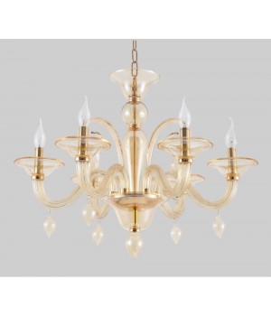 Люстра Crystal Lux CAETANO SP-PL6 AMBER-foto3