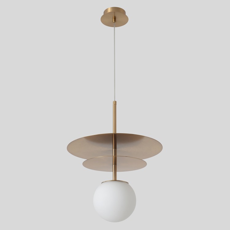 Светильник подвесной Crystal Lux UVA SP1.2 BRASS Светильник подвесной Crystal Lux UVA SP1.2 BRASS