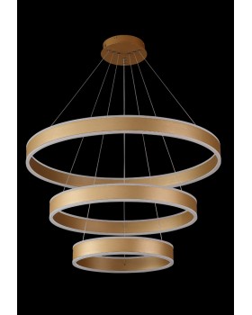 Люстра Crystal Lux MUCHOS SP158W LED D400+600+800 GOLD-foto2