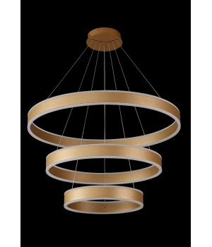 Люстра Crystal Lux MUCHOS SP158W LED D400+600+800 GOLD-foto2