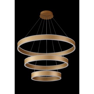 Люстра Crystal Lux MUCHOS SP158W LED D400+600+800 GOLD-foto2