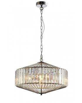 Люстра Crystal Lux FIESTA SP5 CHROME/TRANSPARENTE-foto4