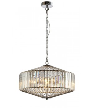 Люстра Crystal Lux FIESTA SP5 CHROME/TRANSPARENTE-foto4