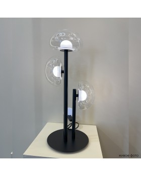 Настольная лампа Crystal Lux BOSQUE LG3 BLACK/TRANSPARENT-foto7