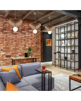 Светильник подвесной Crystal Lux UVA SP1.3 BRASS-foto5