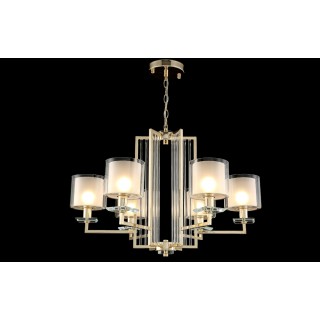 Люстра Crystal Lux NICOLAS SP-PL6 GOLD/WHITE-foto2