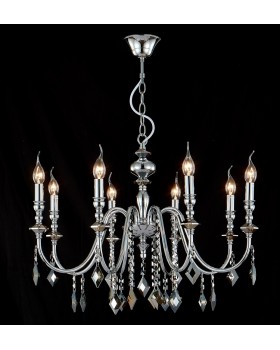 Люстра Crystal Lux MERCEDES SP8 CHROME/SMOKE-foto3