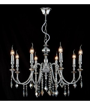 Люстра Crystal Lux MERCEDES SP8 CHROME/SMOKE-foto3