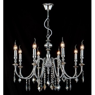 Люстра Crystal Lux MERCEDES SP8 CHROME/SMOKE-foto3