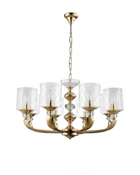 Люстра Crystal Lux GRACIA SP8 GOLD
