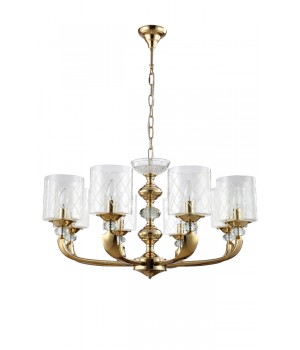 Люстра Crystal Lux GRACIA SP8 GOLD