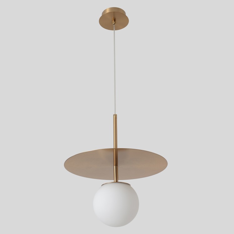 Светильник подвесной Crystal Lux UVA SP1.1 BRASS Светильник подвесной Crystal Lux UVA SP1.1 BRASS