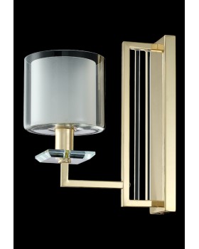 Бра Crystal Lux NICOLAS AP1 GOLD/WHITE-foto3
