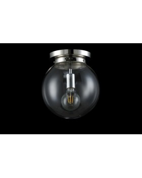 Светильник потолочный Crystal Lux MARIO PL1 D250 NICKEL/TRANSPARENTE-foto3