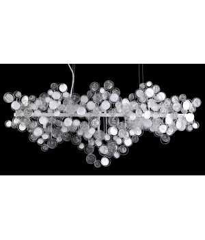 Светильник подвесной Crystal Lux DESEO SP15 L1400 SILVER-foto3