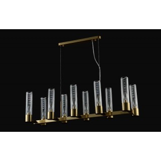 Люстра Crystal Lux OTONO SP10 L980 BRASS/TRANSPARENTE-foto3