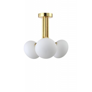 Светильник подвесной Crystal Lux ALICIA SP3 GOLD/WHITE-foto2