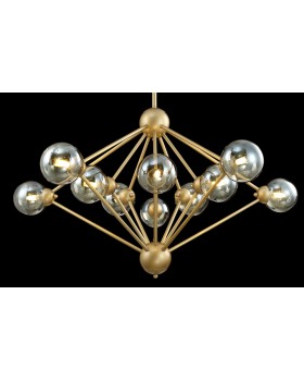 Люстра Crystal Lux FRANCISCA SP10 GOLD/COGNAC-foto3