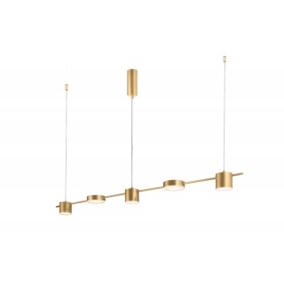 Светильник подвесной Crystal Lux TRISTAN SP5 L1200 GOLD-foto2