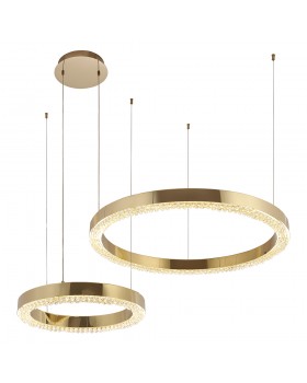 Люстра Crystal Lux SATURN SP90W LED GOLD