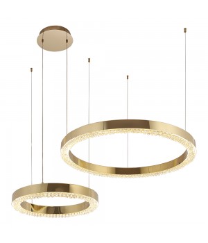 Люстра Crystal Lux SATURN SP90W LED GOLD