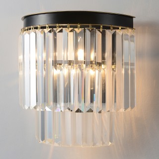 Бра Crystal Lux MAXIME AP2 BLACK-foto3