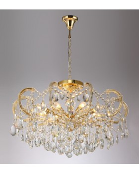 Люстра Crystal Lux HOLLYWOOD SP-PL8 GOLD D800-foto2