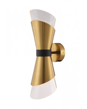 Бра Crystal Lux GRIS AP2 BRASS-foto4