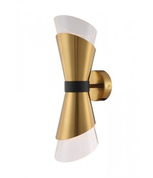 Бра Crystal Lux GRIS AP2 BRASS-foto4