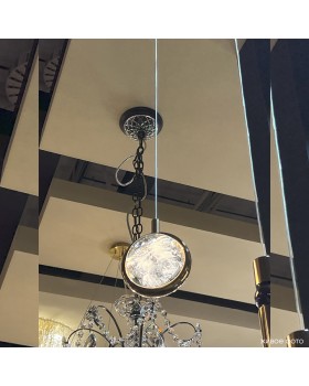 Светильник подвесной Crystal Lux CIELO SP6W LED GOLD-foto6