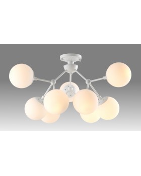 Светильник потолочный Crystal Lux MEDEA PL9 WHITE-foto2