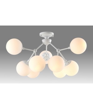 Светильник потолочный Crystal Lux MEDEA PL9 WHITE-foto2