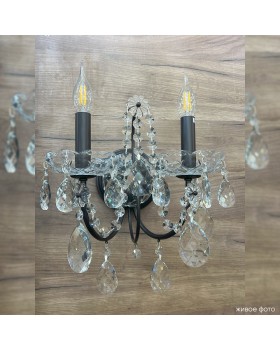 Бра Crystal Lux ODELIS AP2 BROWN-foto3