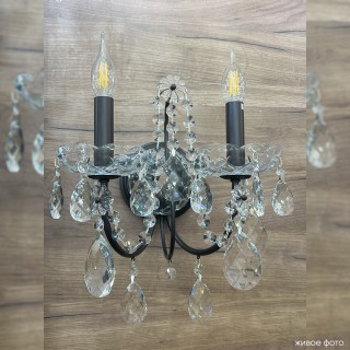 Бра Crystal Lux ODELIS AP2 BROWN-foto3