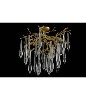 Люстра Crystal Lux REINA PL5 D600 GOLD PEARL-foto3