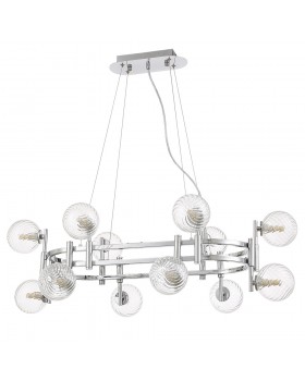 Люстра Crystal Lux LUXURY SP12L CHROME-foto2