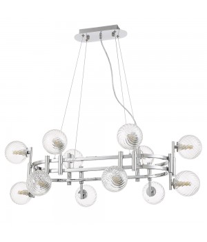 Люстра Crystal Lux LUXURY SP12L CHROME-foto2