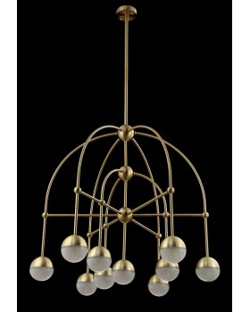 Люстра Crystal Lux TRUENA SP-PL6+3+1 BRONZE-foto3