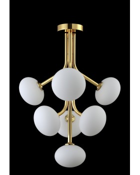 Люстра Crystal Lux ALICIA SP7 GOLD/WHITE-foto5