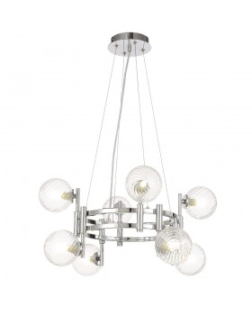 Люстра Crystal Lux LUXURY SP8 CHROME-foto3