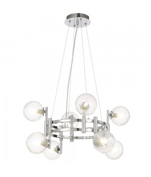 Люстра Crystal Lux LUXURY SP8 CHROME-foto3