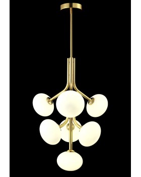 Люстра Crystal Lux ALICIA SP7 GOLD/WHITE-foto6