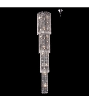 Светильник подвесной Crystal Lux ARCADA SP20 CHROME
