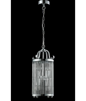 Светильник подвесной Crystal Lux TADEO SP4 D200 CHROME/TRANSPARENTE-foto3