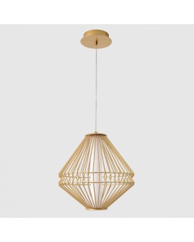 Светильник подвесной Crystal Lux CUADRA SP15W LED GOLD Светильник подвесной Crystal Lux CUADRA SP15W LED GOLD