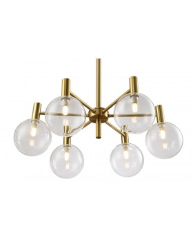 Люстра Crystal Lux ANDRES SP6 BRONZE/TRANSPARENTE-foto4